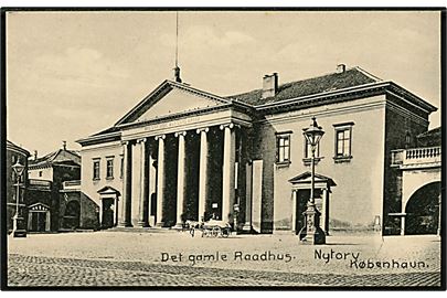 Købh., Nytorv, det gamle rådhus. D.L.C. no. 887.
