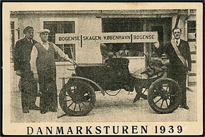 Danmarksturen 1939. Bogense - Skagen - København - Bogense. Bogense Restauratøren til højre. Uden adresselinier. U/no.