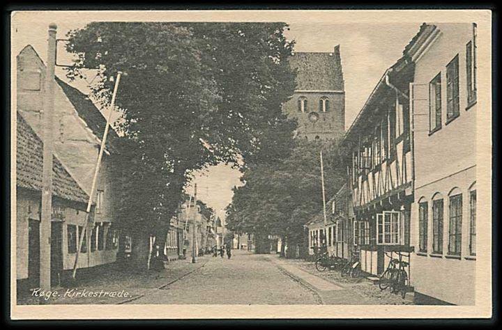 Kirkestræde i Køge. Stenders, Køge no. 171.