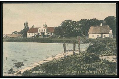 Den gamle Færgegaard i Nykøbing Falster. Stenders no. 12429.