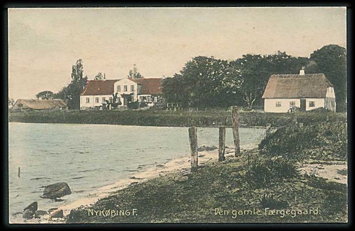 Den gamle Færgegaard i Nykøbing Falster. Stenders no. 12429.