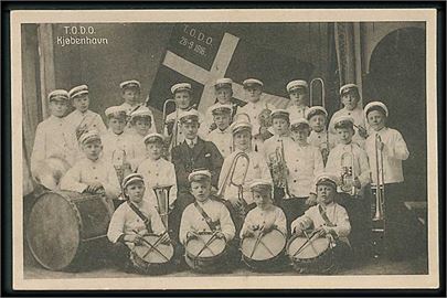 T. O. D. O. drengeorkester, København. 29.9.1916. Stenders no. 54283.