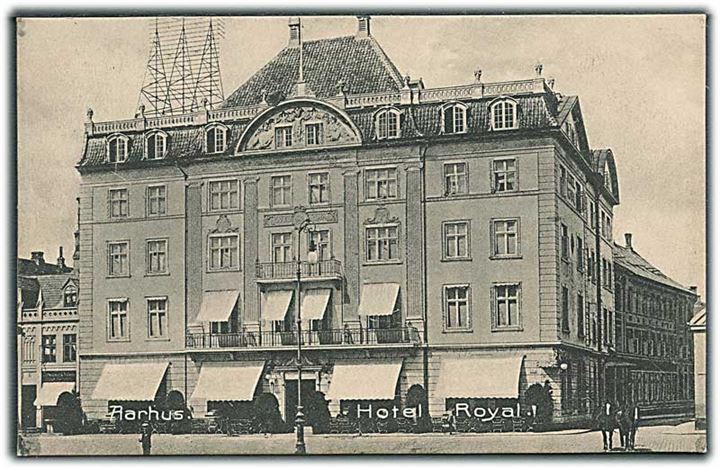 Hotel Royal i Aarhus. Stenders no. 916.