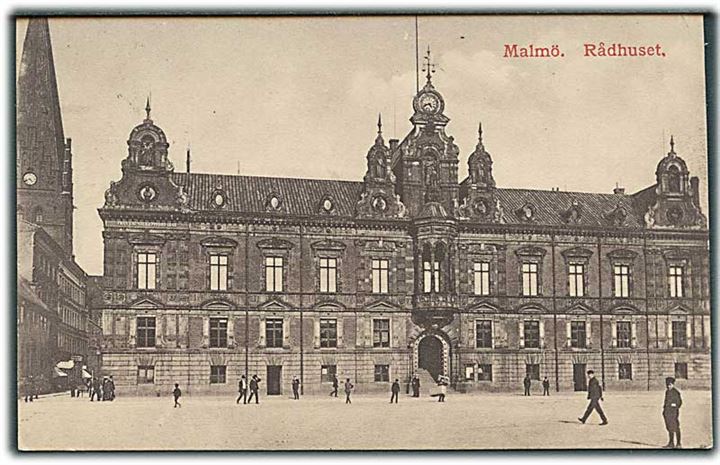 Rådhuset i Malmö, Sverige. Karl Ekberg u/no.