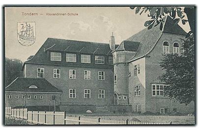 Alexandrinen skolen i Tønder. Gustav Rothe no. 57. 