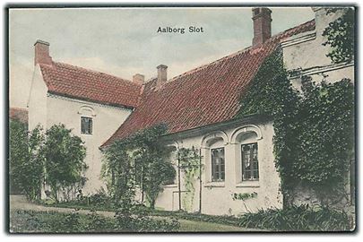 Aalborg Slot. Stenders no. 2781. Folder i kortet. 