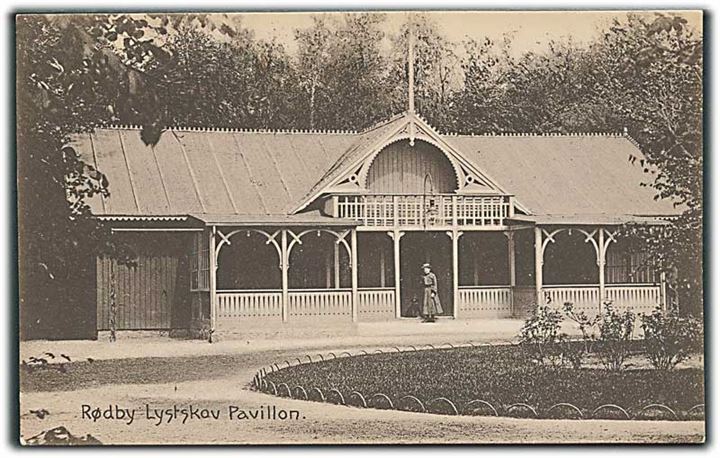 Rødby Lystskov Pavillon. A. Madsens Boghandel no. 23054. 