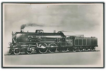 Eksprestogslokomotivet R, Nr. 963. Bygget 1924. Alex Vincents no. 7. Fotokort. 