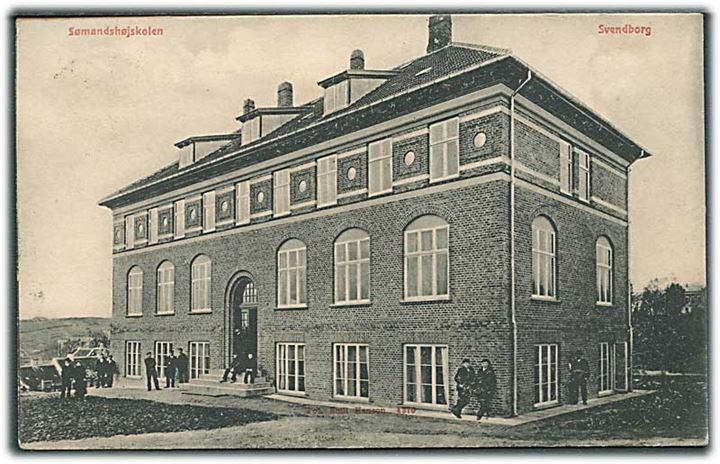 Sømandshøjskolen i Svendborg. Emil Hansen no. 4370.
