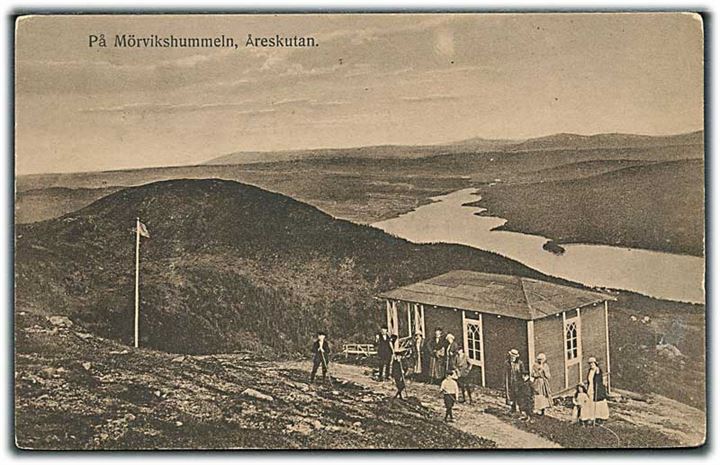 På Mörvikshammeln, Åreskutan i Sverige. Nils Thomasson no. 658. 
