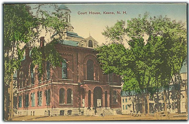 Court House, Keene, N. H. The Metropolitan News & Pub. Co. no. 6043.