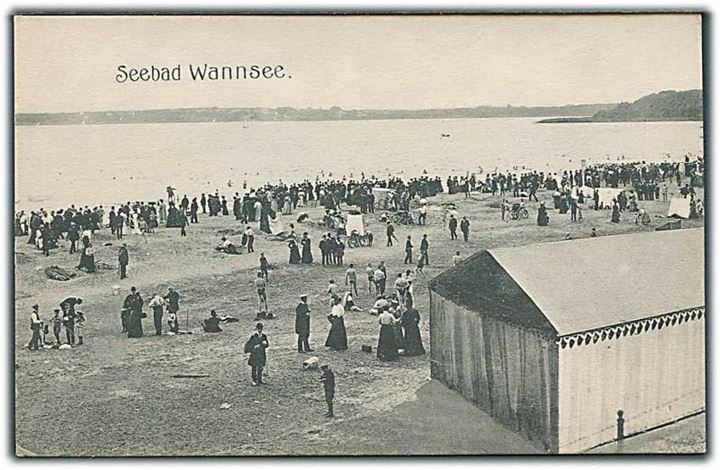 Badeliv ved Seebad Wannsee, Tyskland. S. & G. no. 2550/5. 