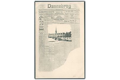 Avisen Dannebrog med Børsen. No. 2418.