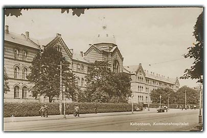 Kommunehospitalet i København. Fotokort. J. Chr. Olsen no. 228.