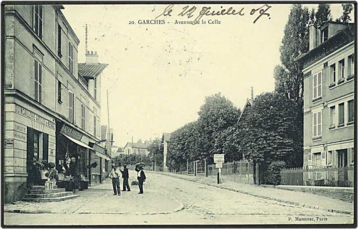Avenue de la Celle i Garches. P. Masmuse no. 20.