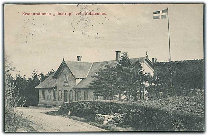 Restaurationen Finstrup ved Holstenshus, Faaborg. Carl Johansen u/no. 