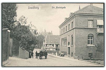 Sct. Nicolaigade i Svendborg. Peter Alstrups no. 3410.