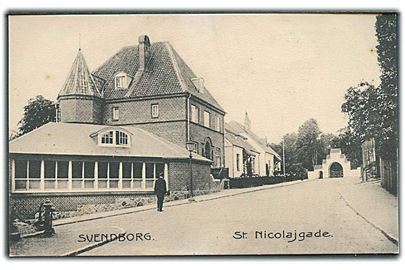 St. Nicolajgade i Svendborg. Stenders no. 3696.