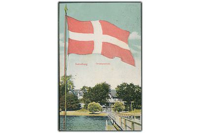 Christiansminde i Svendborg. Der flages. W. M. K. u/no. 