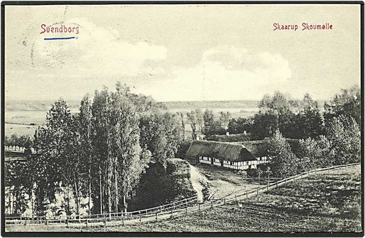 Skaarup Skovmølle. W.K.F. no. 4644.