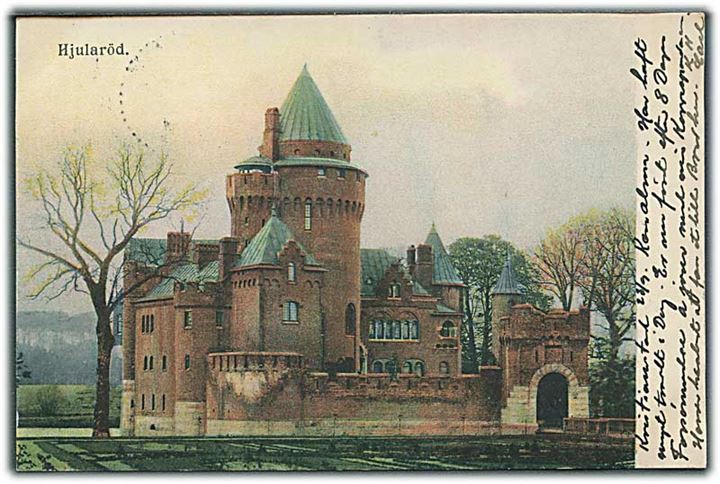 Hjularöd Slot i Harlösa, Sverige. Carl Gleerup no. 220. 