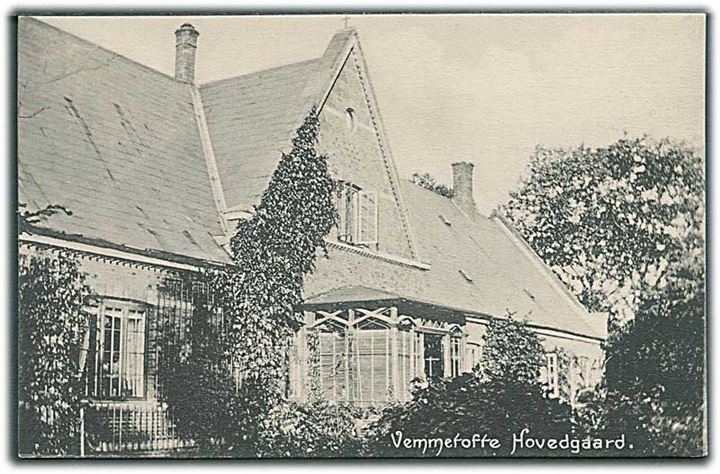 Vemmetofte Hovedgaard. Stenders no. 4332. 
