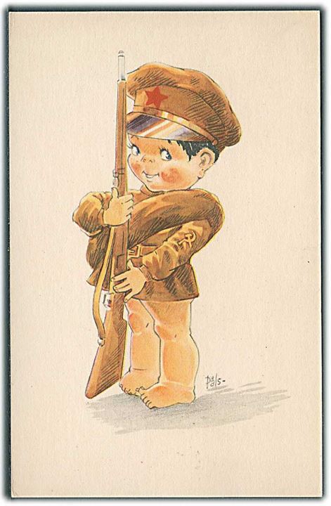 Erik Pålsson: Dreng i Sovjet-Rusland uniform. Alex Vincents, serie 5000 no. 9. 