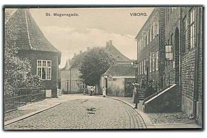 St. Mogensgade i Viborg. Stenders no. 2599.