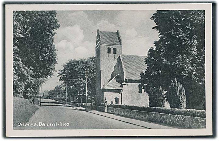 Dalum Kirke ved Odense. Stenders, Odense no. 411.