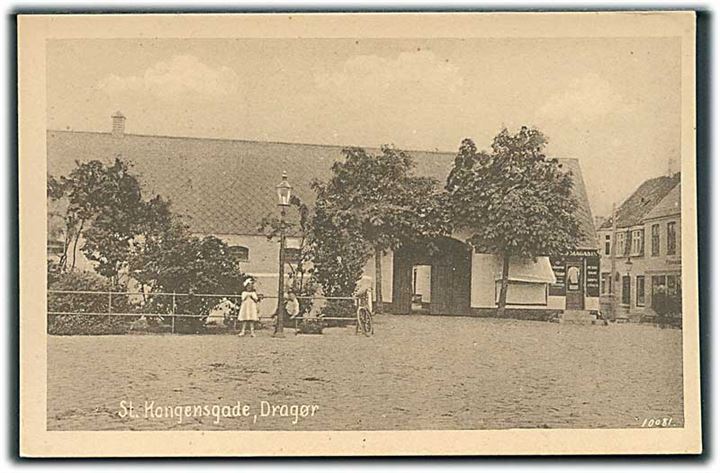 St. Kongensgade i Dragør. P. E. Poulsen no. 10081.