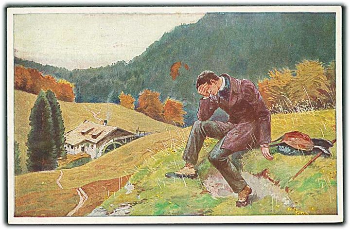 R. K.: 6 tyske postkort i forskellige situationer. Gerhard Stalling u/no.
