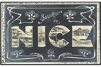 Souvenir fra Nice. SIP no. 1158.