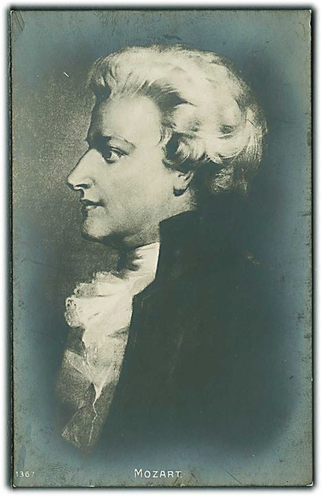 Mozart i profil. ?. v. m. p. ? no. 1367.