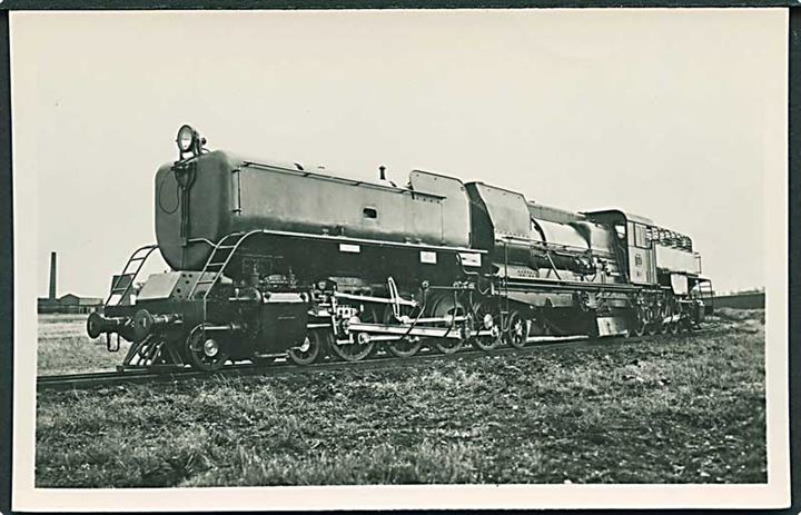 Lokomotive Articulée Beyer - Garratt 241-142. Chemin de fer Abidjan Niger. Fotokort. Noyer u/no. 