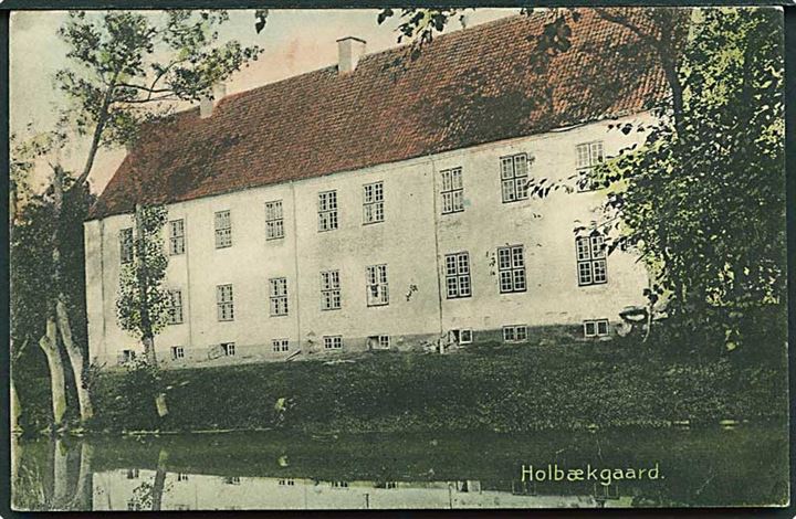 Holbækgaard ved Ørsted. Stenders no. 2706. 