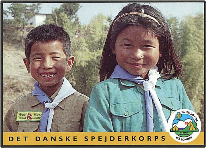 2 spejder fra Nepal. Det danske Spejderkorps u/no.