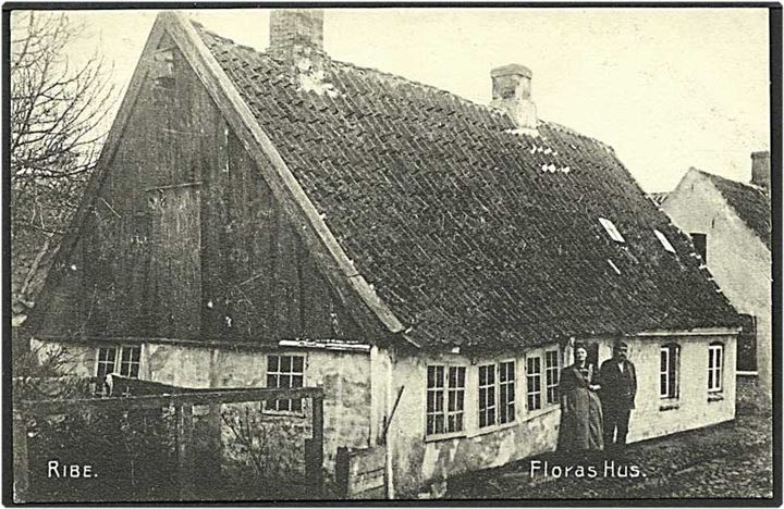 Floras hus i Ribe, Stenders no. 9552.