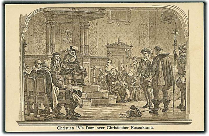 Christian IV's Dom over Christopher Rosenkrantz. Erh. Flensborg no. 1167.