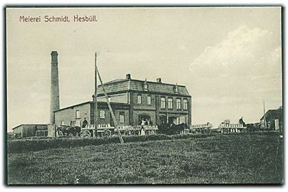 Meierei Schmidt, Hesbüll. H. Heyne no. 900.
