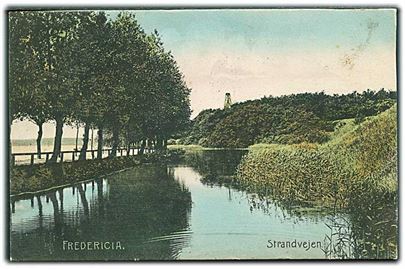 Strandvejen i Fredericia. Stenders no. 688.