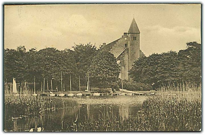 Kirken og Klostersøen i Maribo. W. & M. no. 584. 
