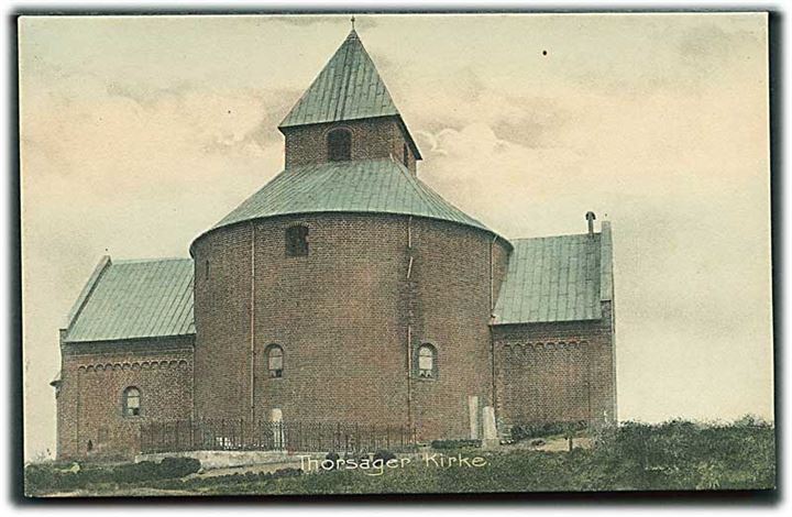Thorsager kirke. Stenders no. 6729. 