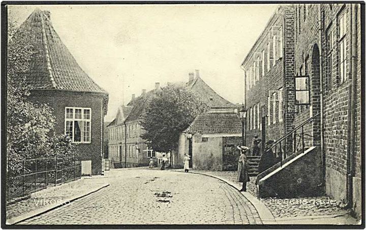 St. Mogensgade i Viborg. Stenders no. 2599.