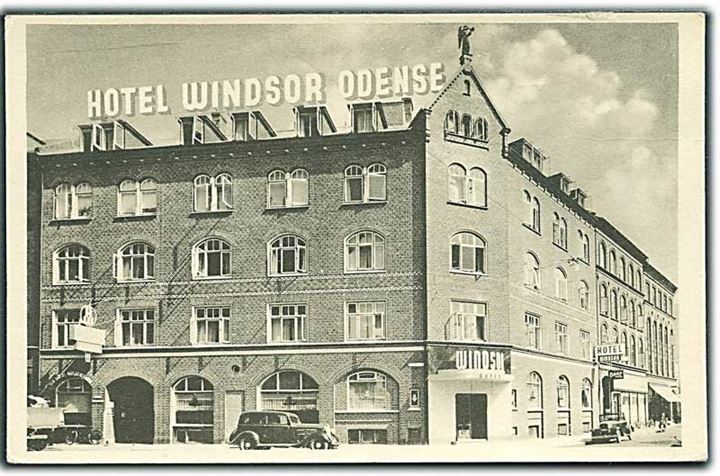 Hotel Windsor, Odense. Stenders no. 79028.