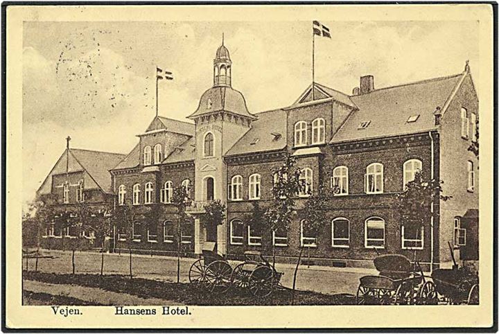 Hansens Hotel i Vejen. P. Hansen u/no.