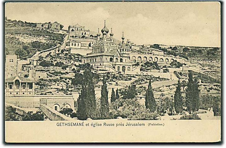 Olivenbjerget i Jerusalem, Israel. MJS no. 1923.