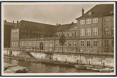Nationalmuseet i København. P. Heckscher no. 49. Kortet har været opklæbet. 