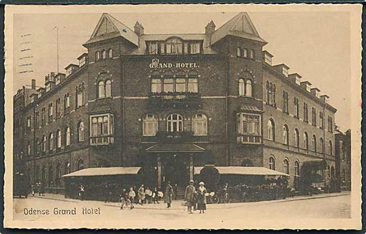 Grand Hotel i Odense. Stenders Odense no. 141.