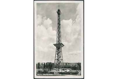 Det 150 m. høje Funkturm i Berlin, Tyskland. Klinke no. 610.