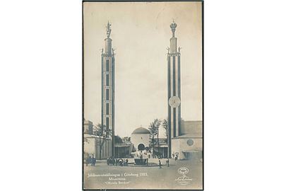 Minareterne ved jubilæumsudstillingen i Göteborg, Sverige. A. Eliasson no. 72.